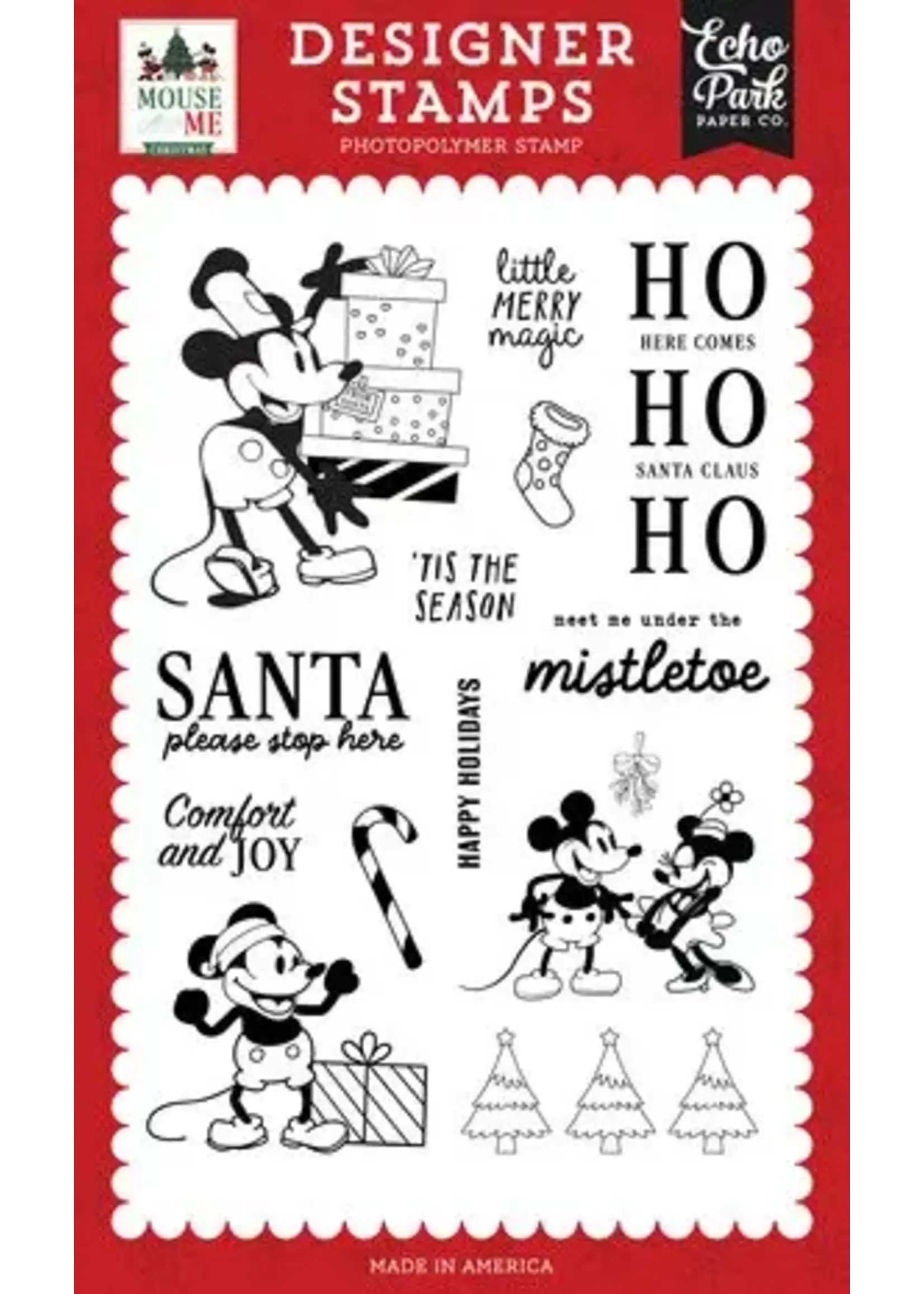 Mouse And Me Christmas Designer Stamp Set Little Merry Magic (MMC520047)