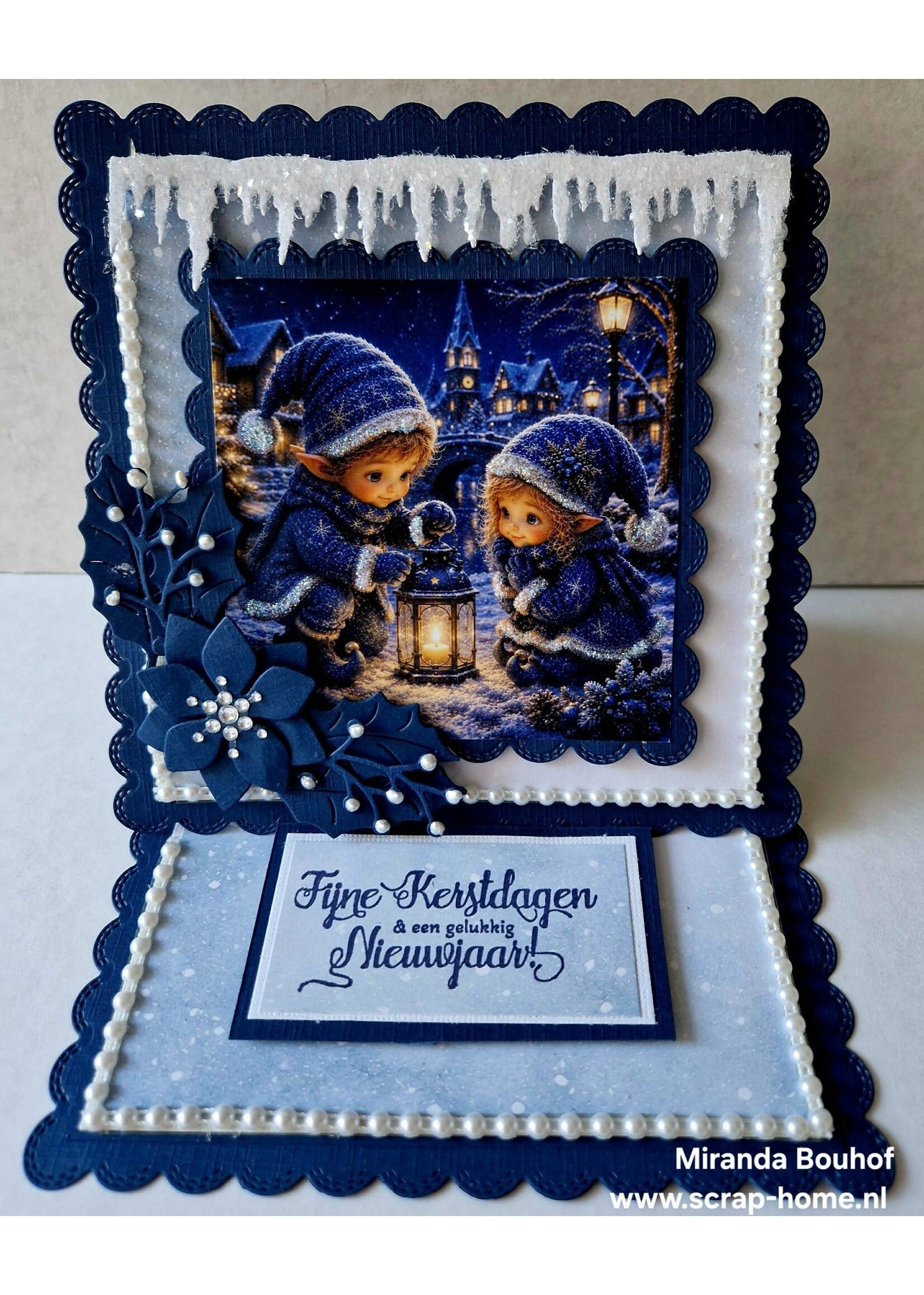 4 Kerstkaarten workshopdag 17 oktober