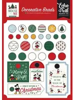 Mouse And Me Christmas Decorative Brads (MMC520020)