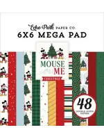 Echo Park Mouse And Me Christmas 6x6 Inch Cardmakers Mega Pad (MMC520031)