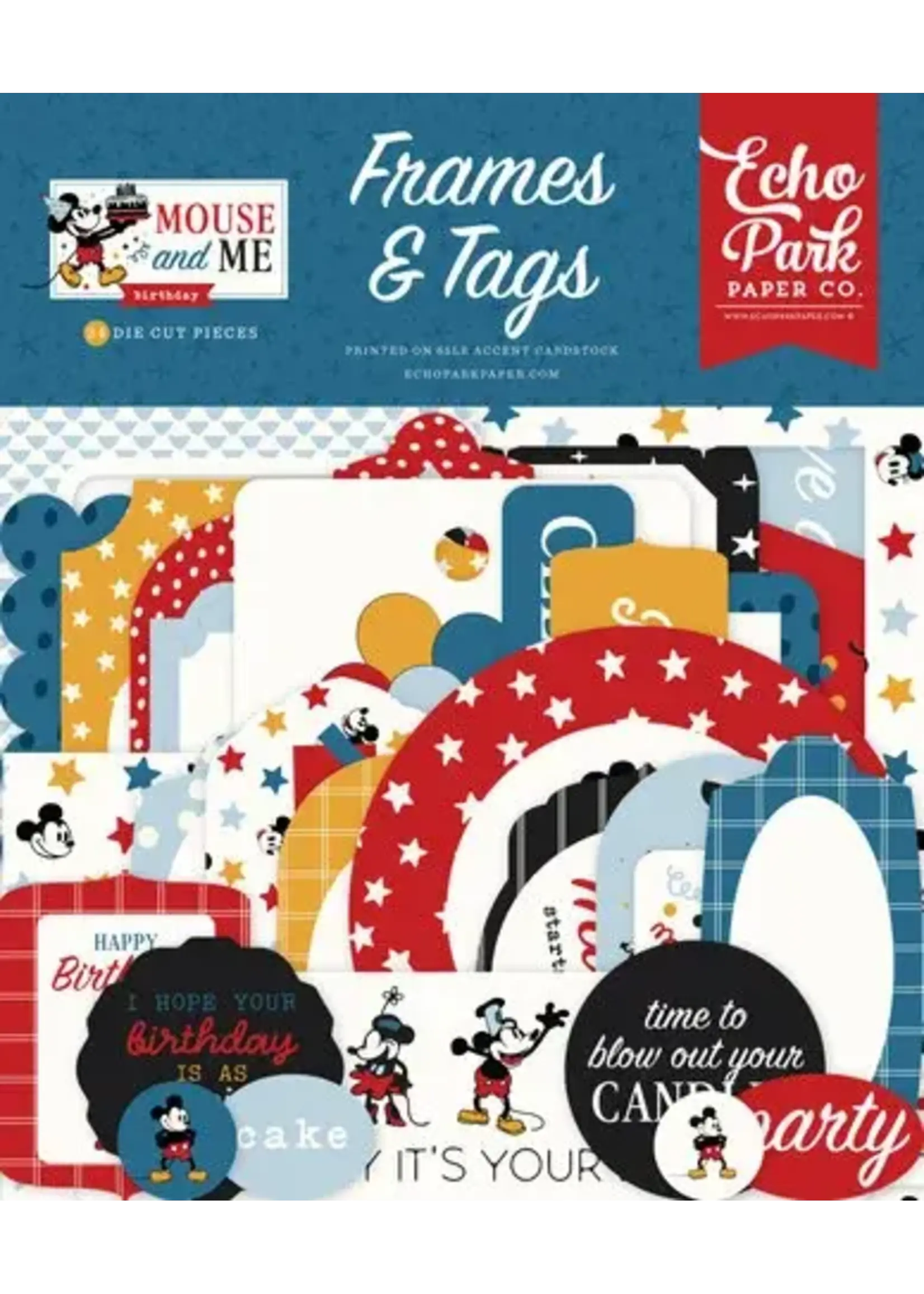 Mouse And Me Birthday Frames & Tags (MMB509025)