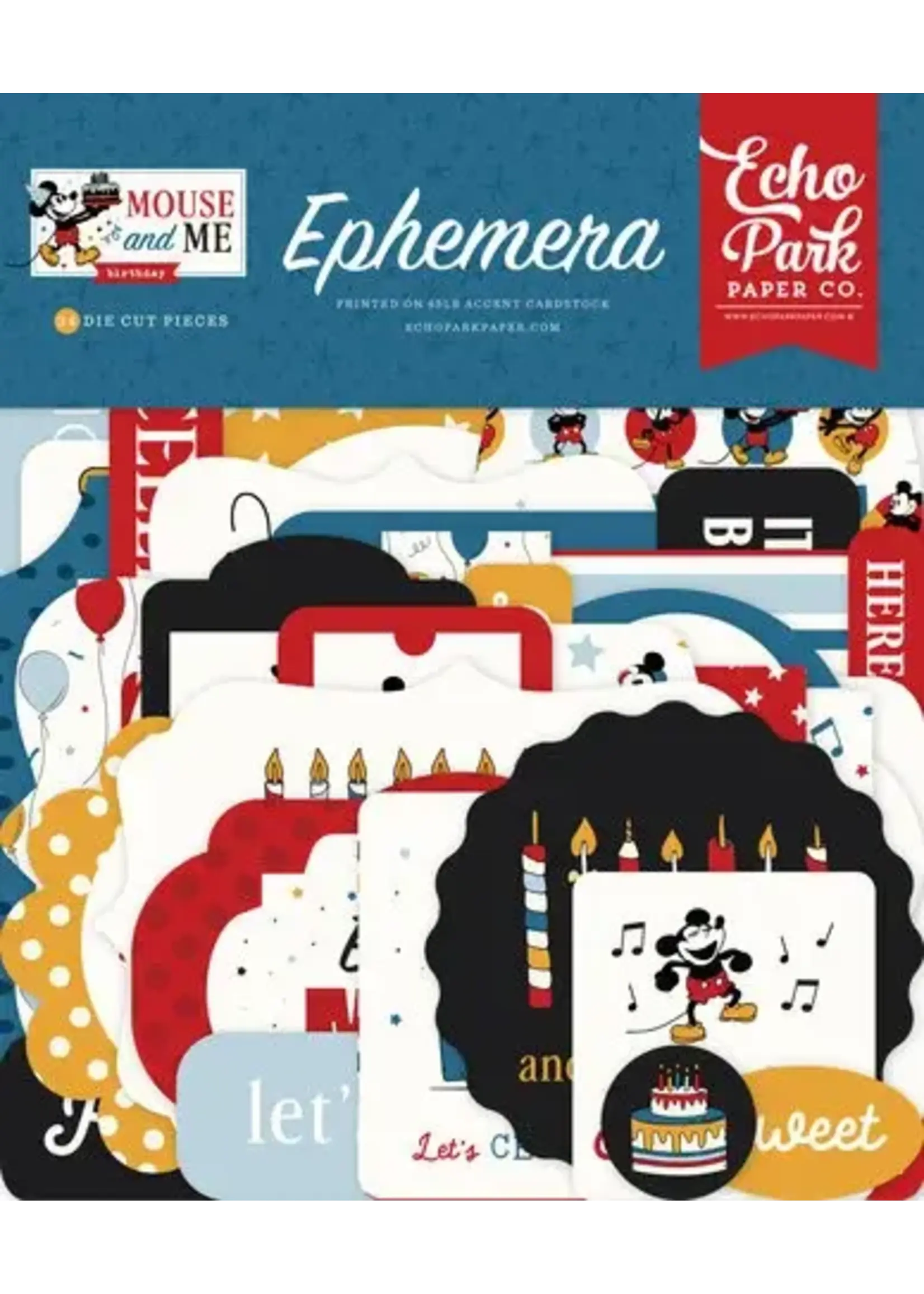 Mouse And Me Birthday Ephemera (MMB509024)
