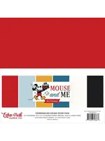 Mouse And Me Birthday 12x12 Inch Coordination Solids Paper Pack (MMB509015)