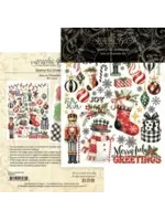 Merry-ful Greetings Rub-on Transfers (4503279)