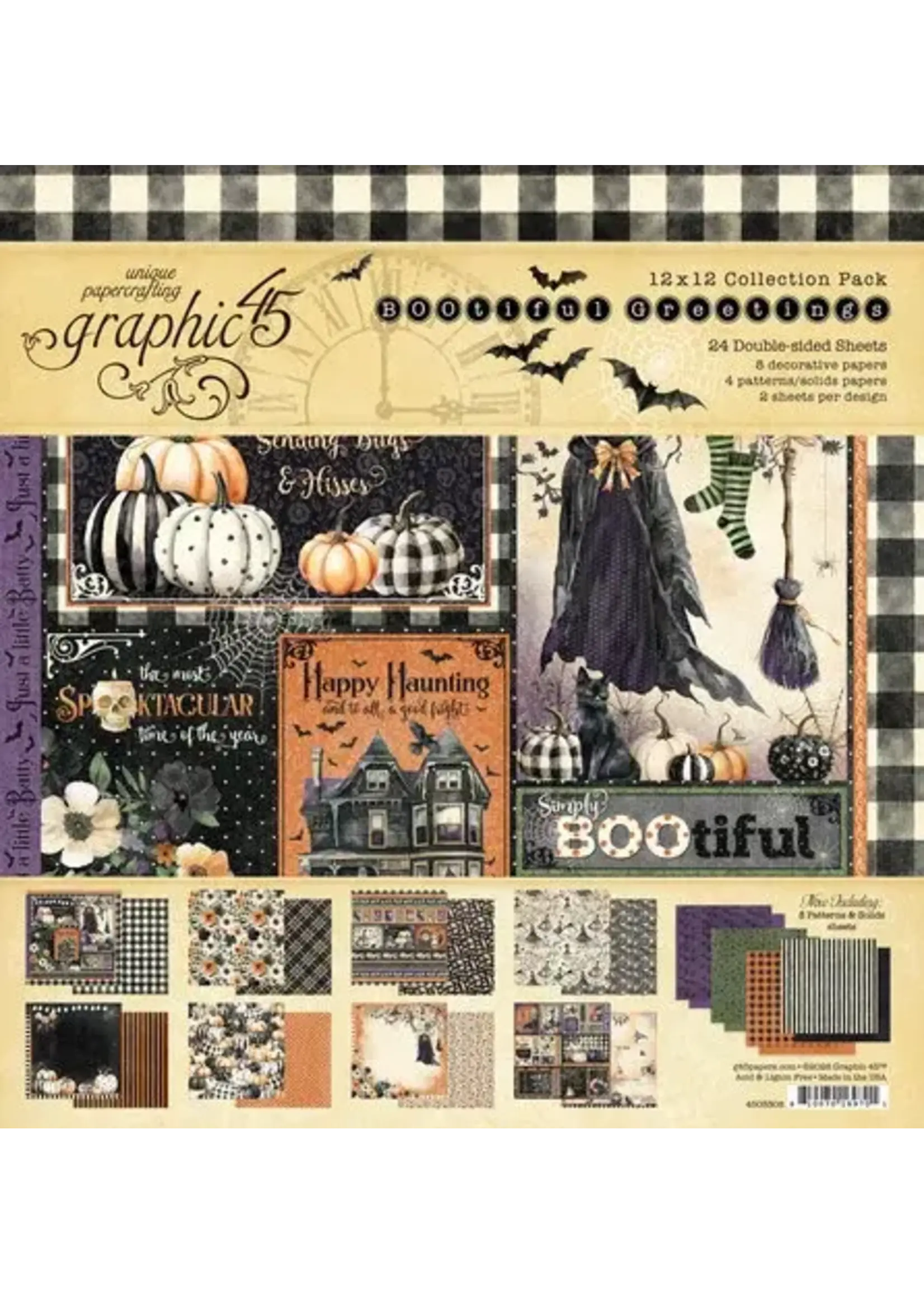 BOOtiful Greetings 12x12 Inch Collection Pack (4503308)