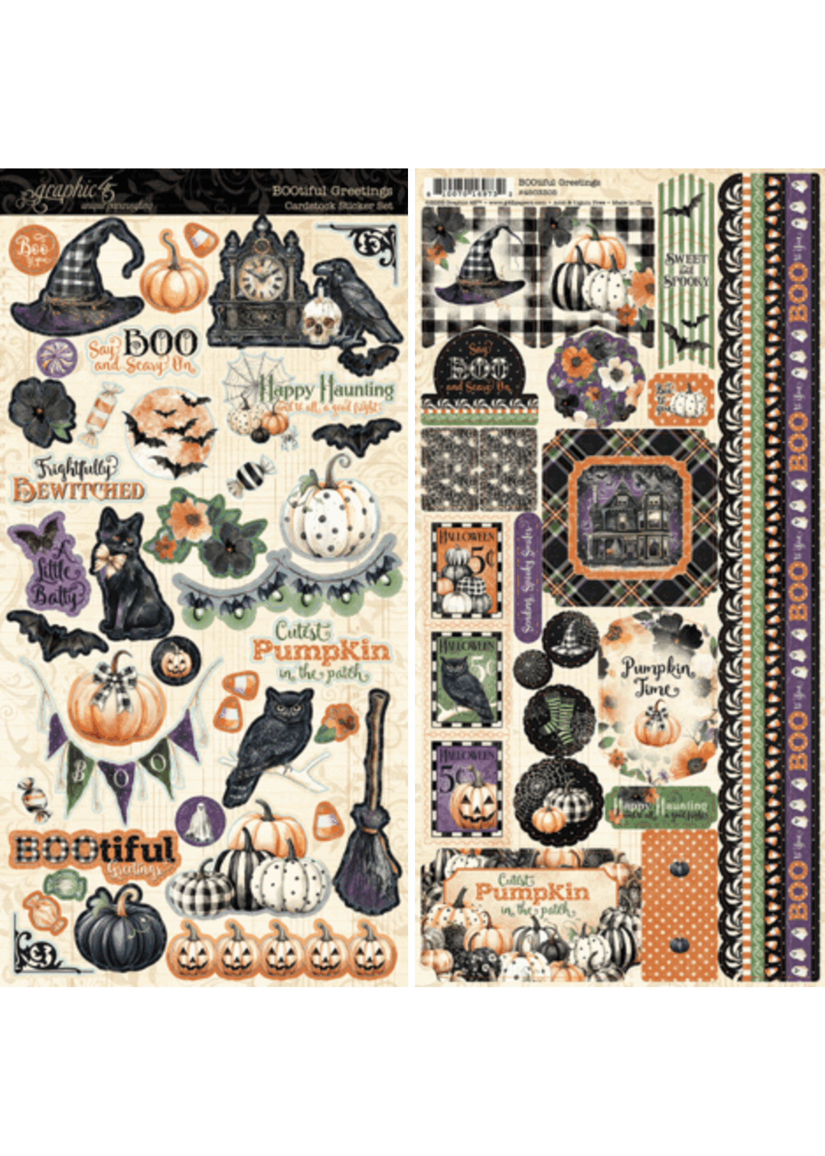 BOOtiful Greetings Sticker Set (4503305)