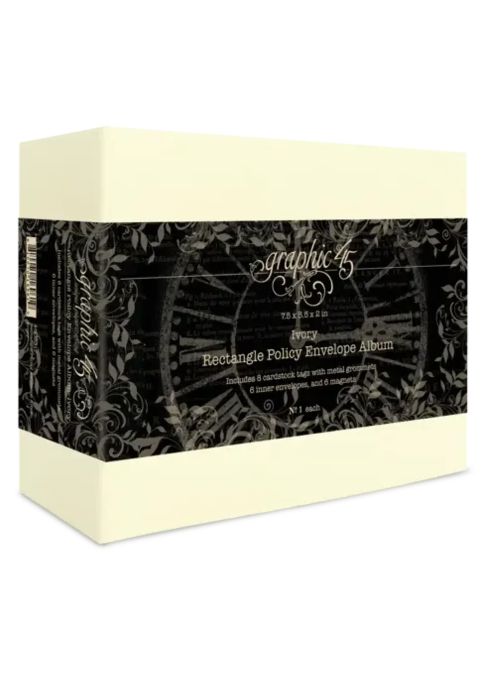 Rectangle Policy Envelope Album Ivory (4503317)