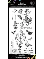 Maker Series 4x8 Inch Clear Stamp Set Field Notes Meadow (ACSCS0021)