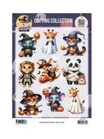 CD12536 - Cutting Collection 10 stuks - Spooky Safari - Little Boo Friends