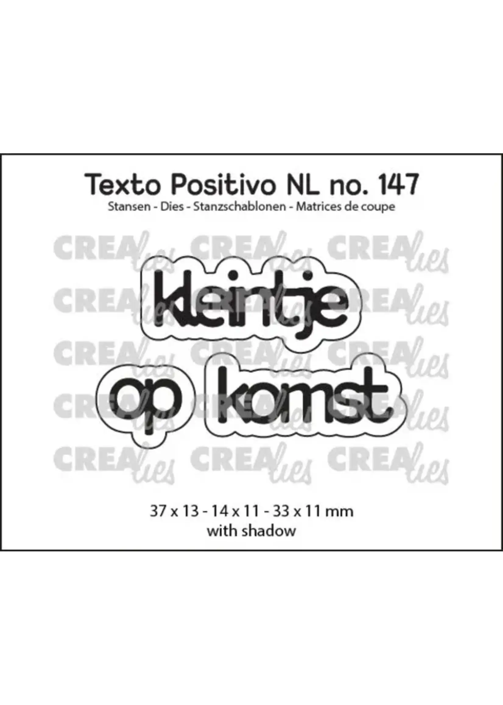 Texto Positivo Stansen Dutch Kleintje op Komst (POSNL147)
