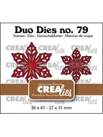 Duo Stansen No. 79 Open Bloemen 33 Kerstster (CLDD79)