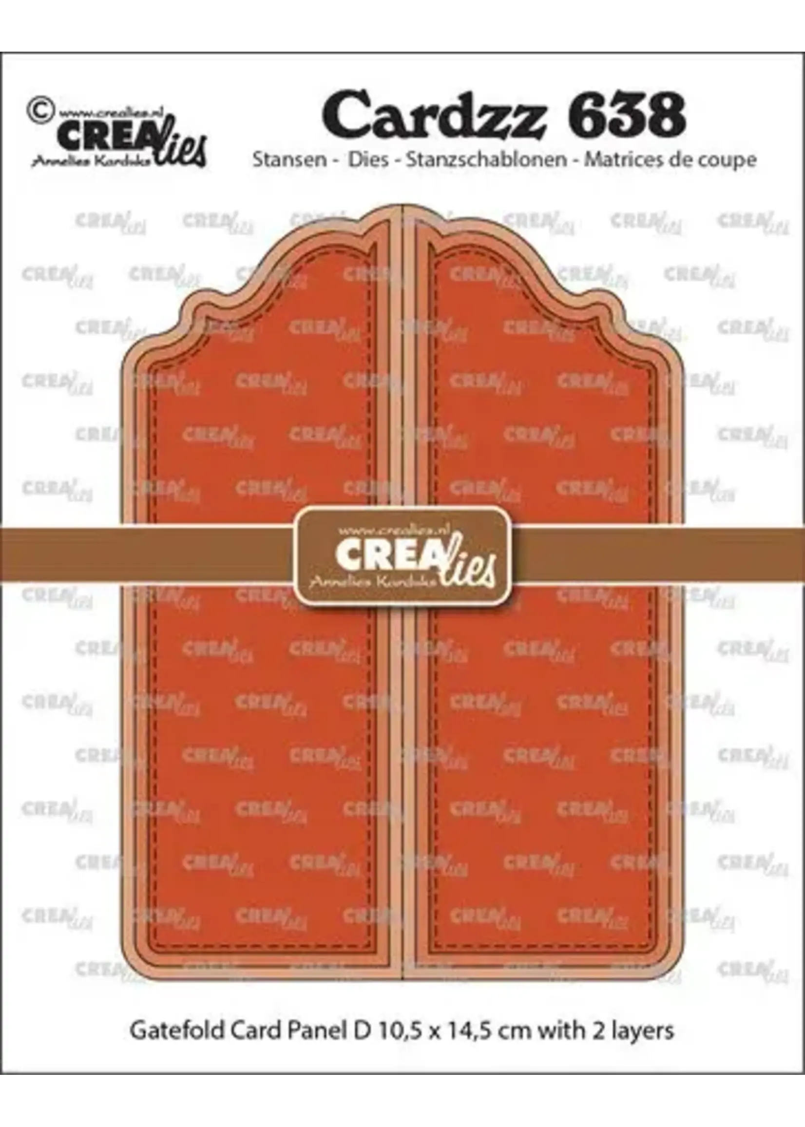 Cardzz Stansen Gatefold Card Paneel D (CLCL638)