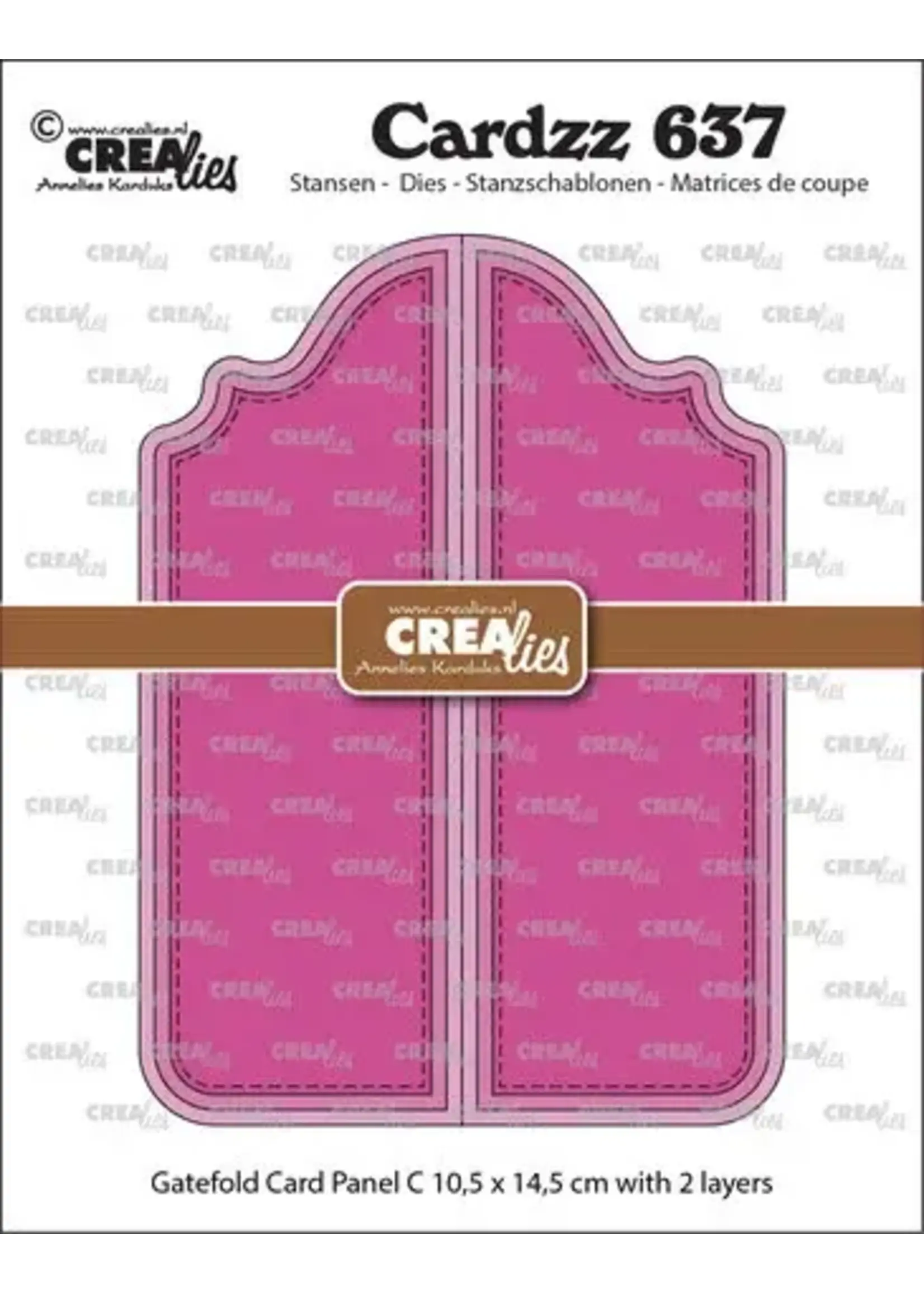 Cardzz Stansen Gatefold Card Paneel C (CLCL637)