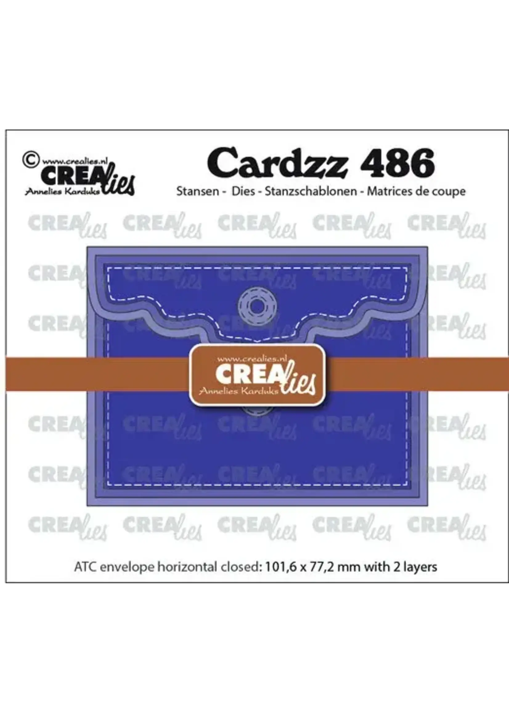 Cardzz Stansen ATC Envelop Horizontaal Paneel A (CLCZ486)