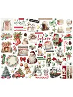 Simple Vintage Old-Fashioned Christmas Bits & Pieces (27626)