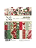 Simple Vintage Old-Fashioned Christmas 6x8 Inch Pad (27623)
