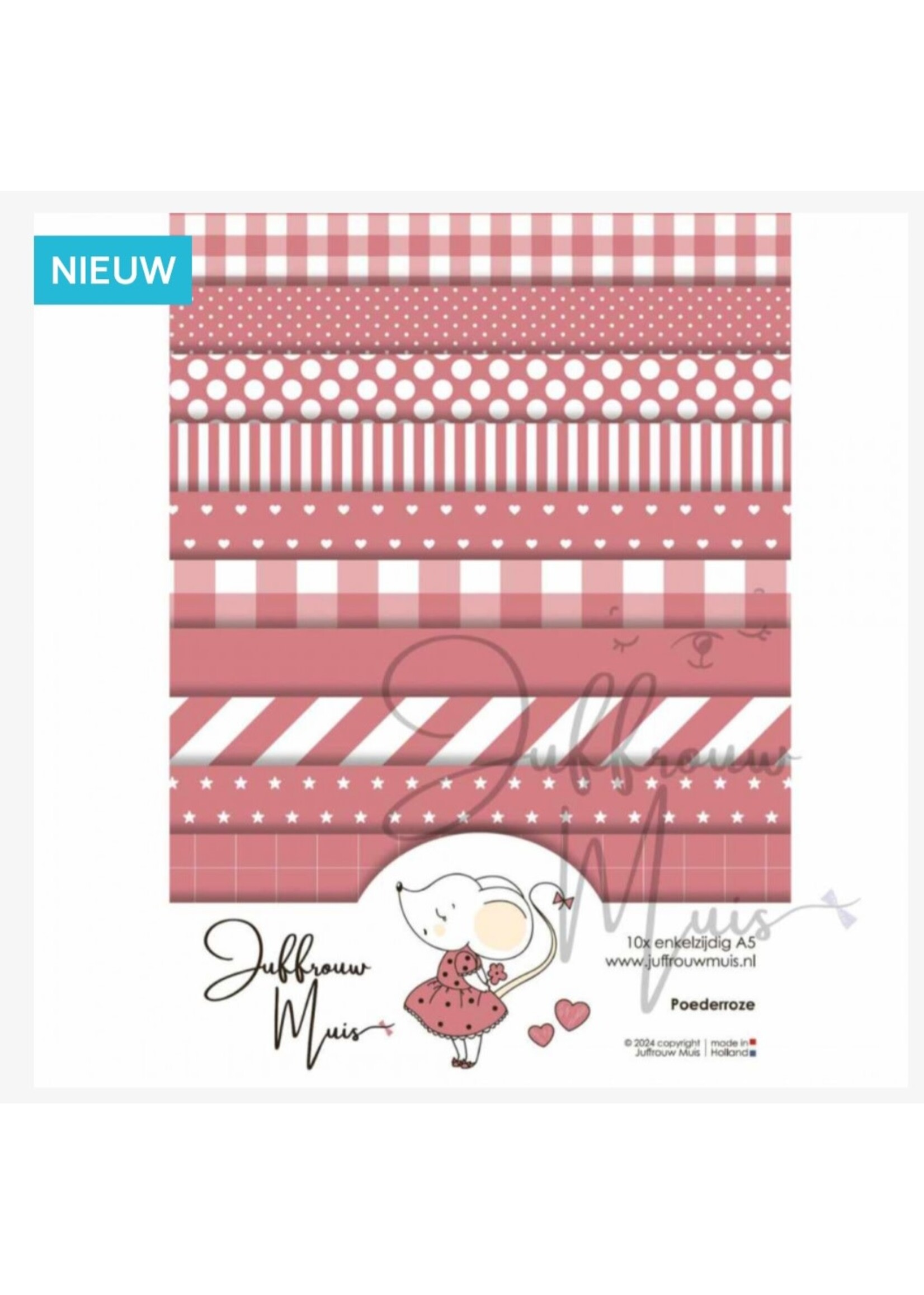 Tiny cardstock poeder roze