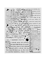 KSTD222 - Stamperia sjabloon 20x25 cm – Cozy Family Letters