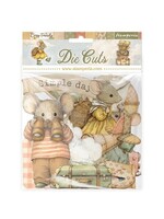 DFLDC145 - Stamperia Die-Cuts – Cozy Family