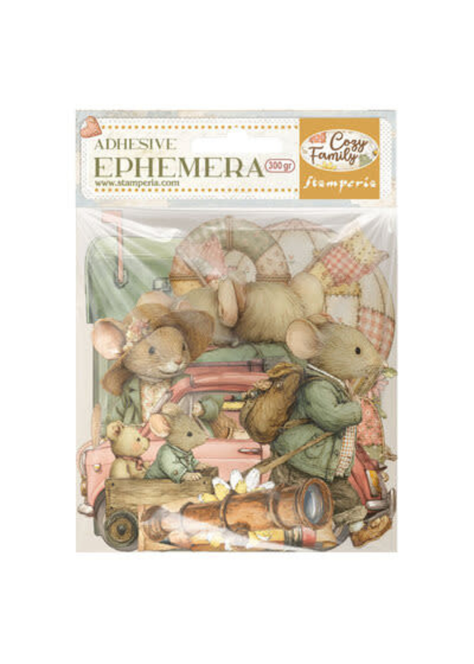 DFLCT93 - Stamperia Ephemera – Cozy Family