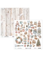 12 x 12 Elementen Papier - Snowberry Lane