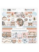 12 x 12 spaanplaat ephemera vel - Snowberry Lane
