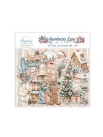 Papierstansen - Snowberry Lane, 60 stuks