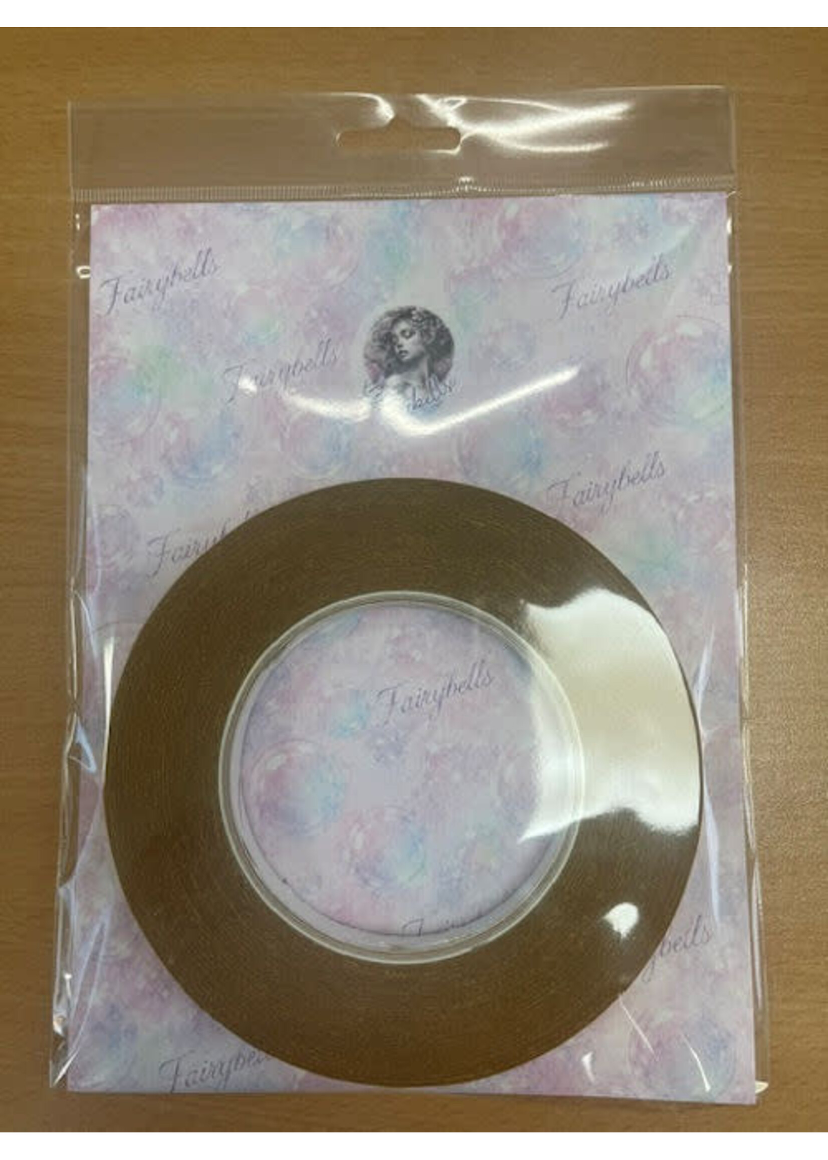 Rol dubbelzijdig tape 12 mm 50 mtr (geel)