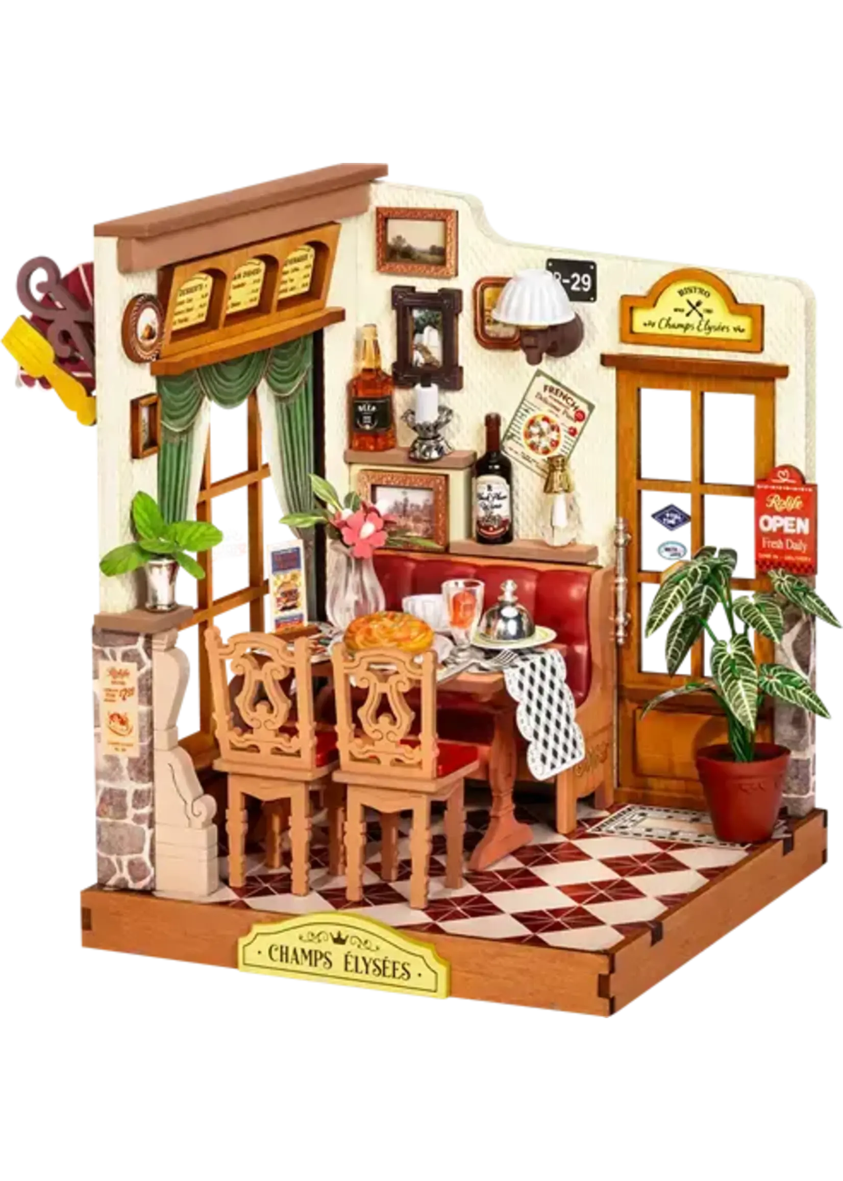 Robotime Champs-Élysées Bistro