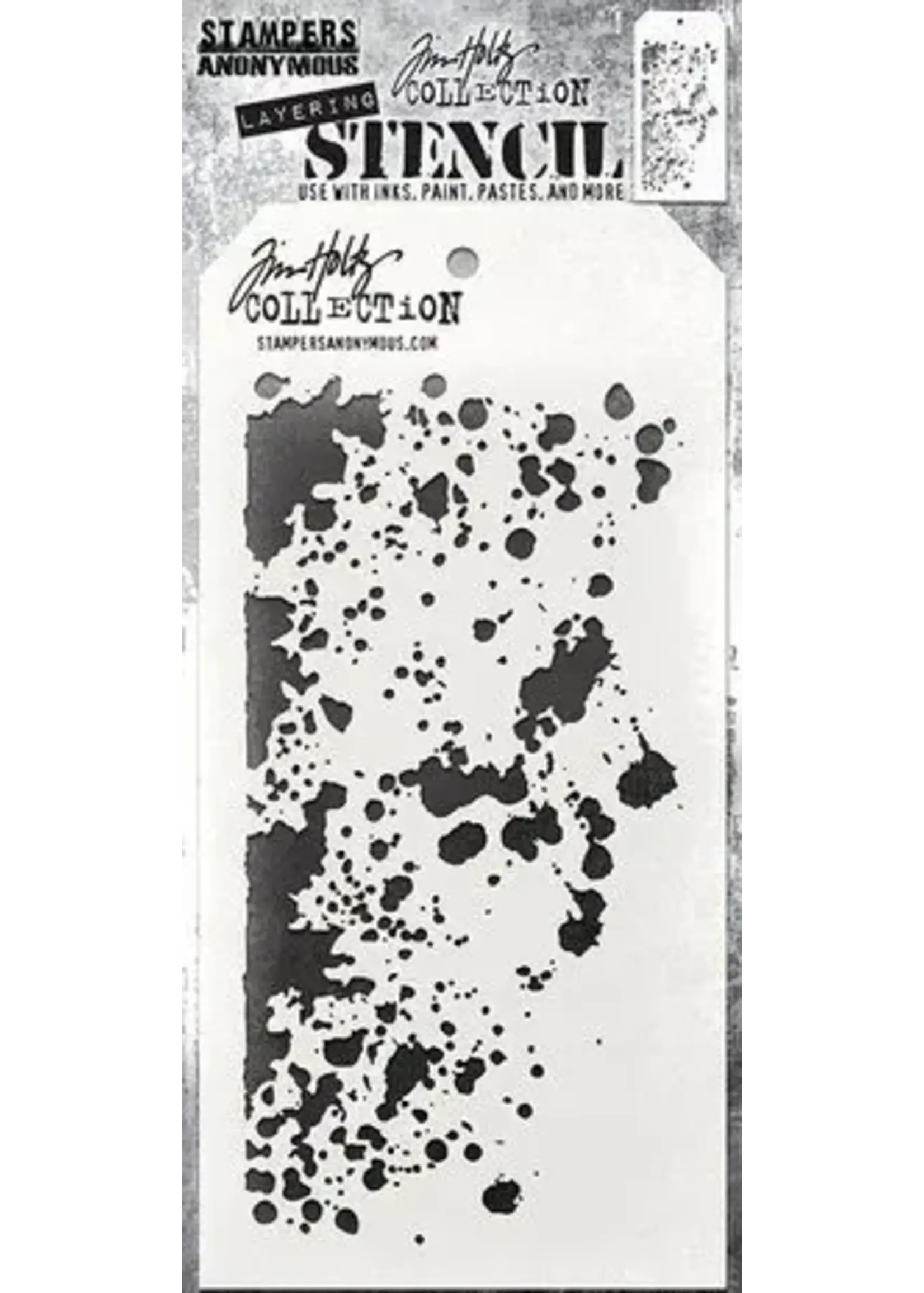Grime Tim Holtz Layering Stencil (THS130)
