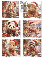 knipvel A4 Friends for Life - kerst