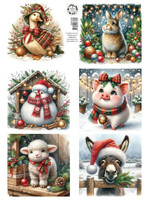 knipvel A4 Friends for Life - Kerst 1