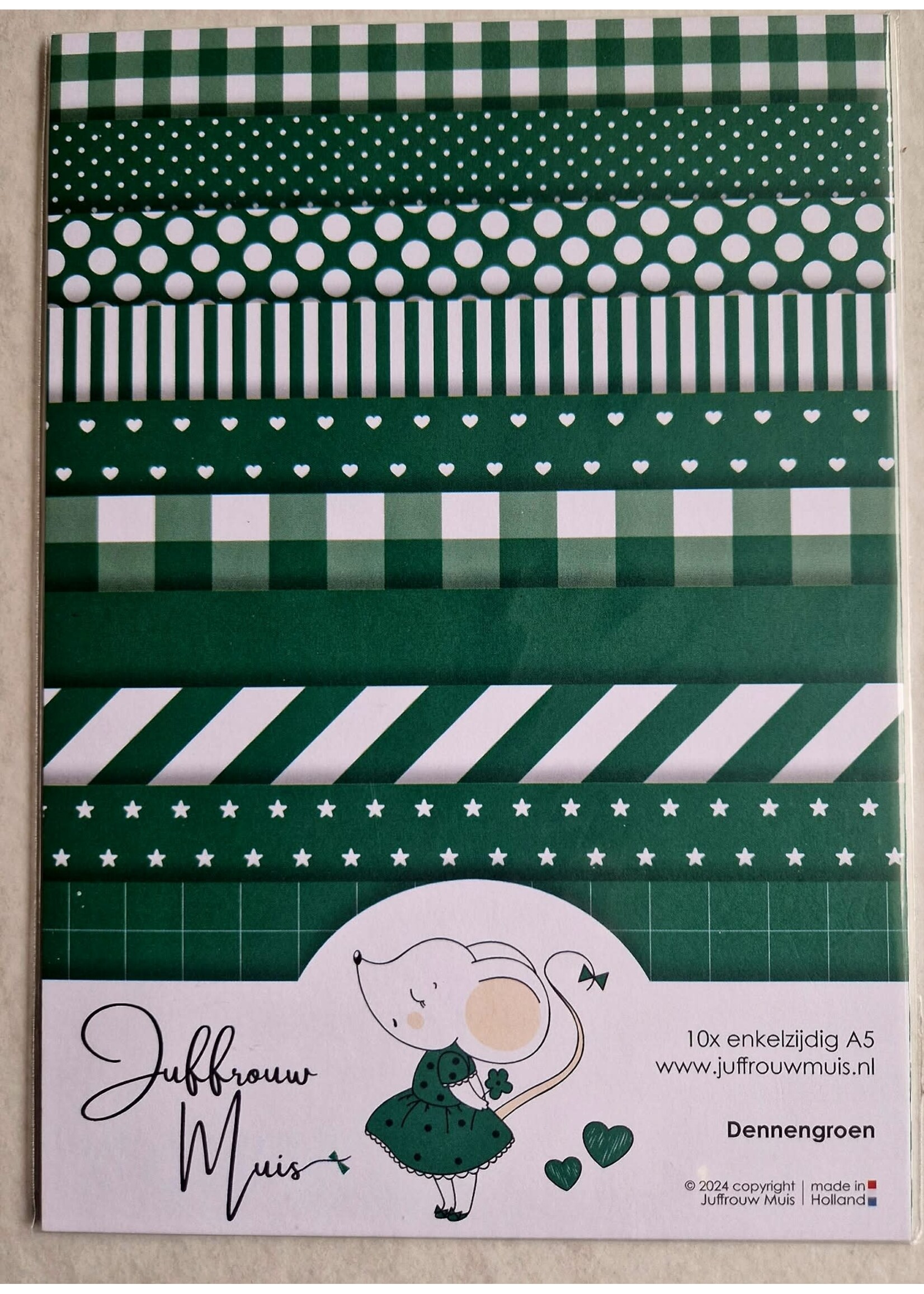 Dennengroen tiny cardstock