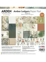 Amber Ledgers 12x12 Inch Paper Pad by Katie Pertiet (ACSPP0031)