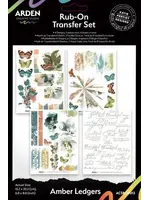Amber Ledgers 6x8 Inch Rub-On Transfer Set by Katie Pertiet (ACSRO0013)