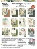 Amber Ledgers 6x8 Inch Paper Pad by Katie Pertiet (ACSPP0033)