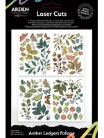 Amber Ledgers Foliage Laser Cuts (85pcs) by Katie Pertiet (ACSLC0013)