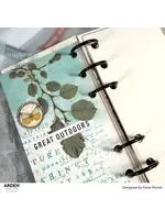 Black 3-Ring Binder (5pcs) by Katie Pertiet (ACSRB0001)