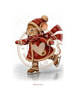 Juffrouw Muis Journal Cards - A Winter To Remember