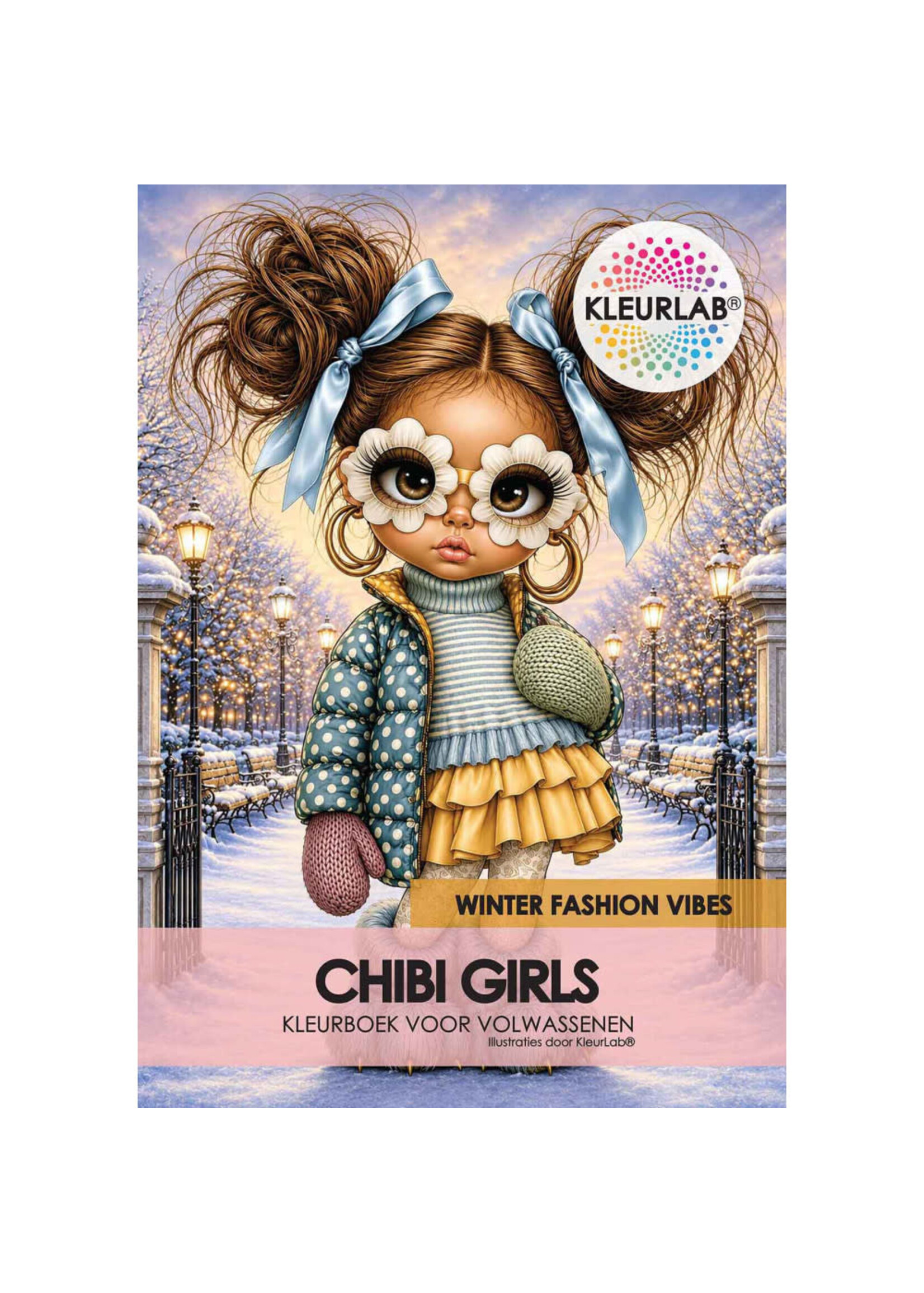 Chibi Girls - Winter Fashion Vibes | Kleurboek voor Volwassenen
