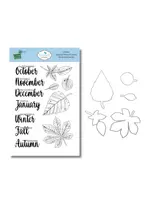 Seizoensgebonden woord- en bladstempel- en matrijzenset Everyday MemoriesSKU: CSD465