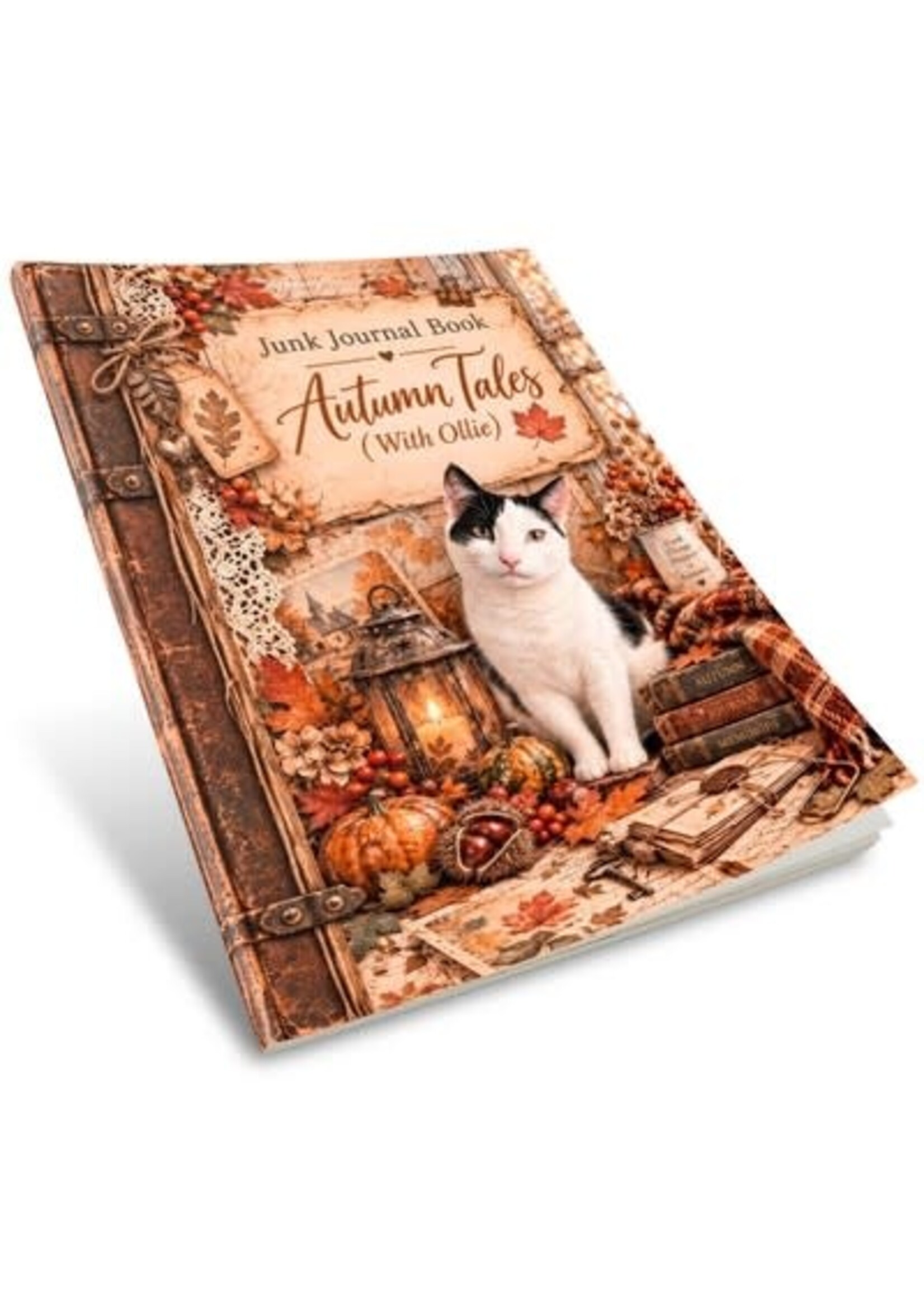 JAS-OLL-JJB-002 - Junk Journal Book – Ollie Autumn Tales