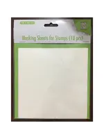 Nellie's Choice • Masking Sheets voor Stempels 15x15cm 10stuks/pkg Nellie's Choice MSFS001