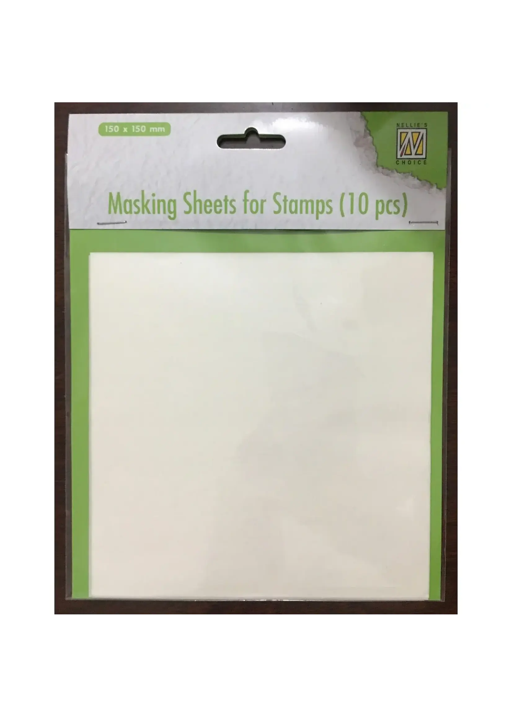 Nellie's Choice • Masking Sheets voor Stempels 15x15cm 10stuks/pkg Nellie's Choice MSFS001