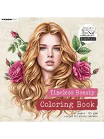 Timeless Beauty 8x8 Inch Coloring Book (JMA-ES-CB18)