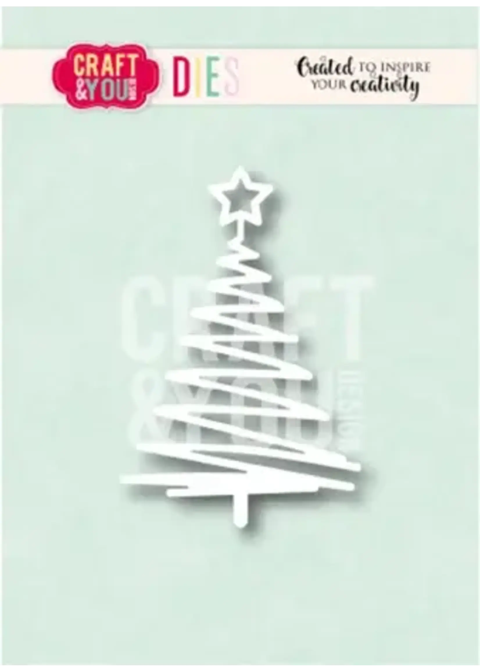 Christmas Tree Zig Zag Dies (CW427)