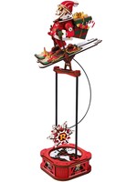 Robotime Santa on Skis