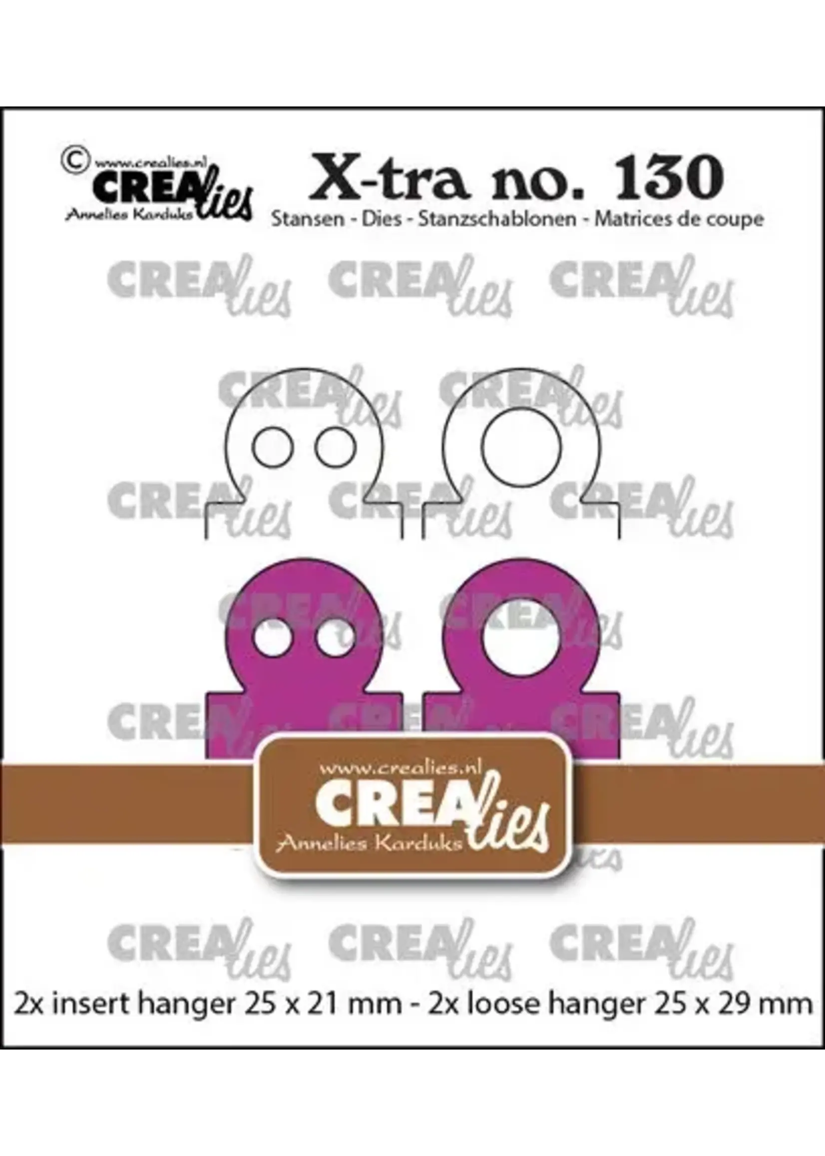 X-tra Stansen Ophangogen (2x Losse Stans + 2x als Invoegstans) (CLXtra130)