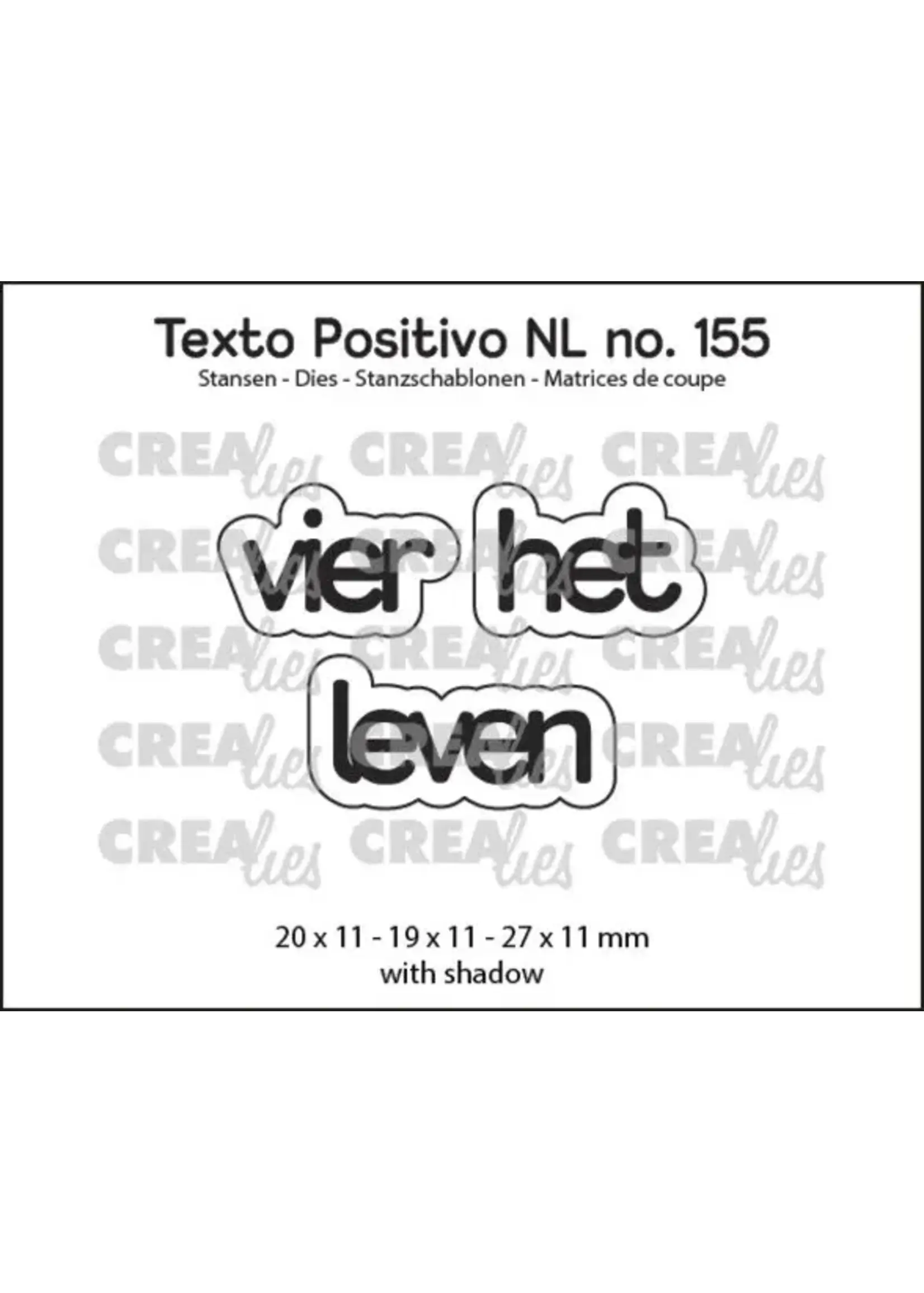 Texto Positivo Stansen Dutch Vier het Leven (POSNL155)