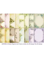 Paperzz Designpapier Bundel Let's Have A Drink A-H (8pcs) (CLPZ905)
